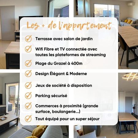 Halte A Ephyra - Appartement A Gruissan Exteriör bild
